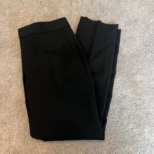 Banana Republic‎ Women's Ryan Trouser Black Professional Size 4 Petite